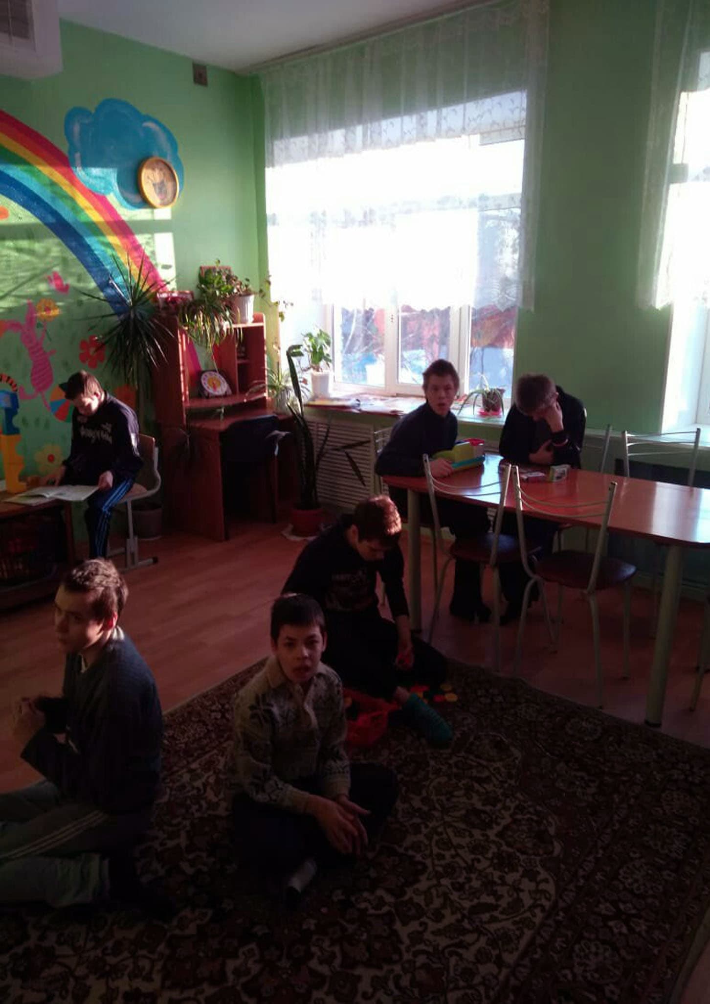 Помощь детскому дому-интернату для умственно отсталых детей г. Екатеринбурга